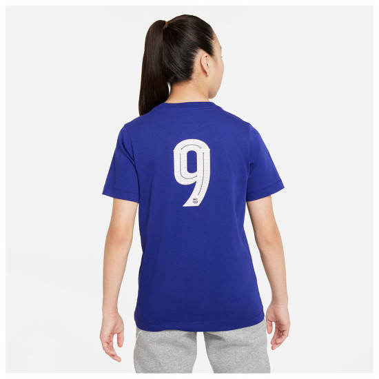 Nike Παιδική κοντομάνικη μπλούζα FCB U NK SS Number Tee 9 Nike Παιδική κοντομάνικη μπλούζα FCB U NK SS Number Tee 9